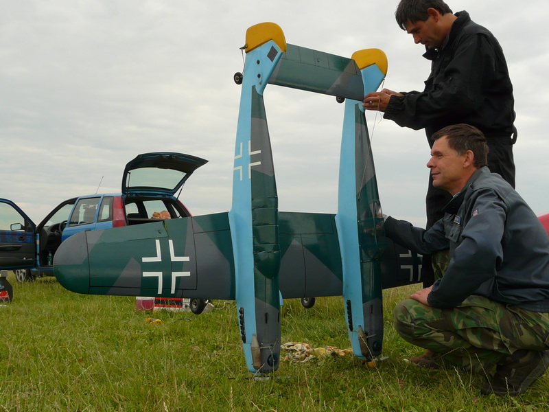 Rendův dvoumotor Me-109 Z